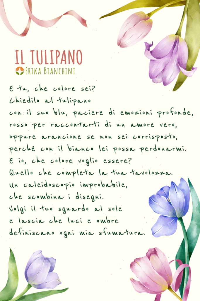Che colore voglio essere? Chiedilo al Tulipano