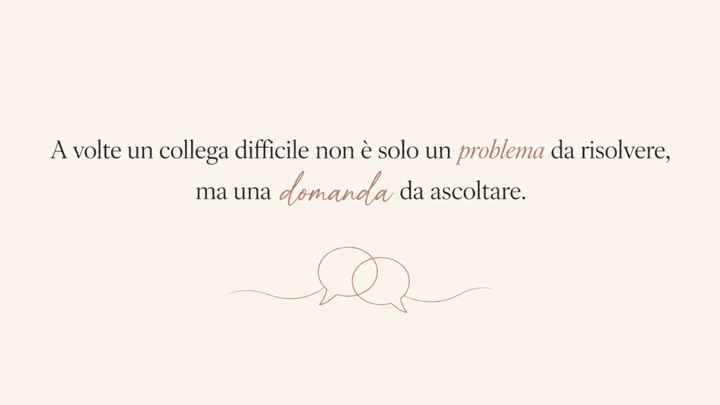 La nemesi al Lavoro - il collega difficile